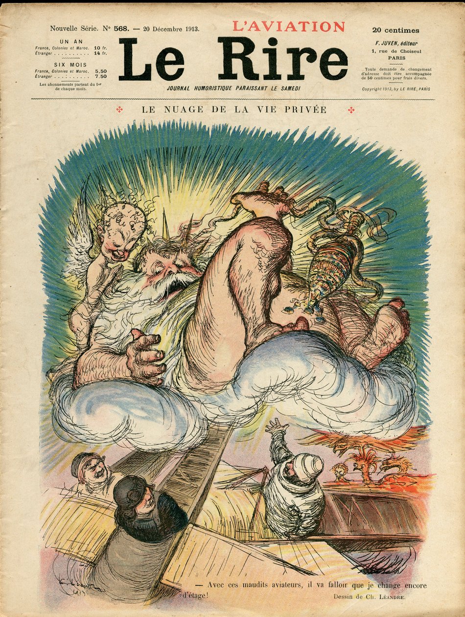 Portada de El Risa, Satírico en Colores de Charles Leandre