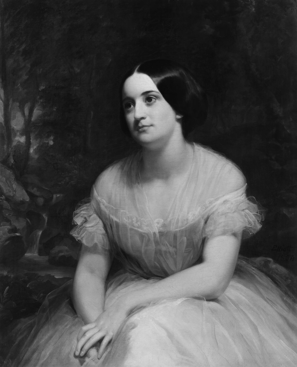 Sra. James Clinton Griswold, 1854 de Charles Loring Elliott