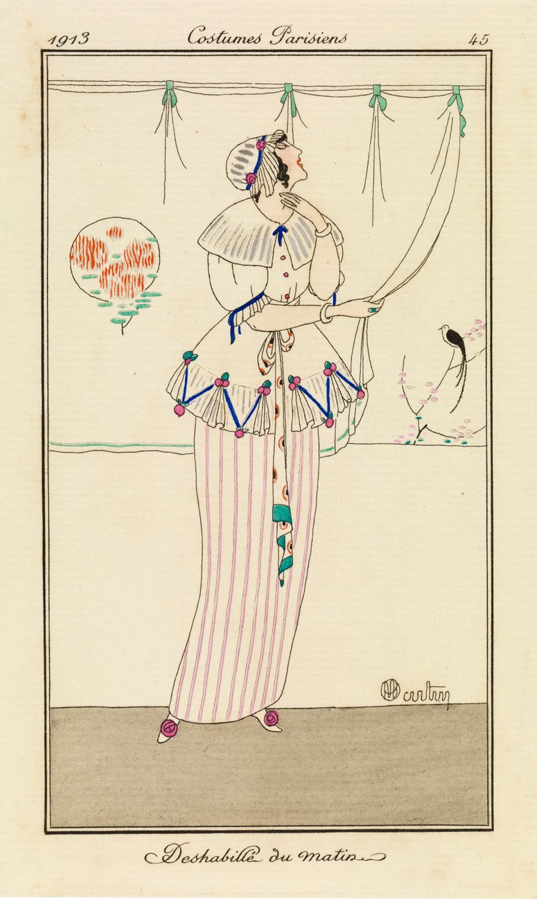 Lámina 45 de "Costumes Parisiens de Charles Martin