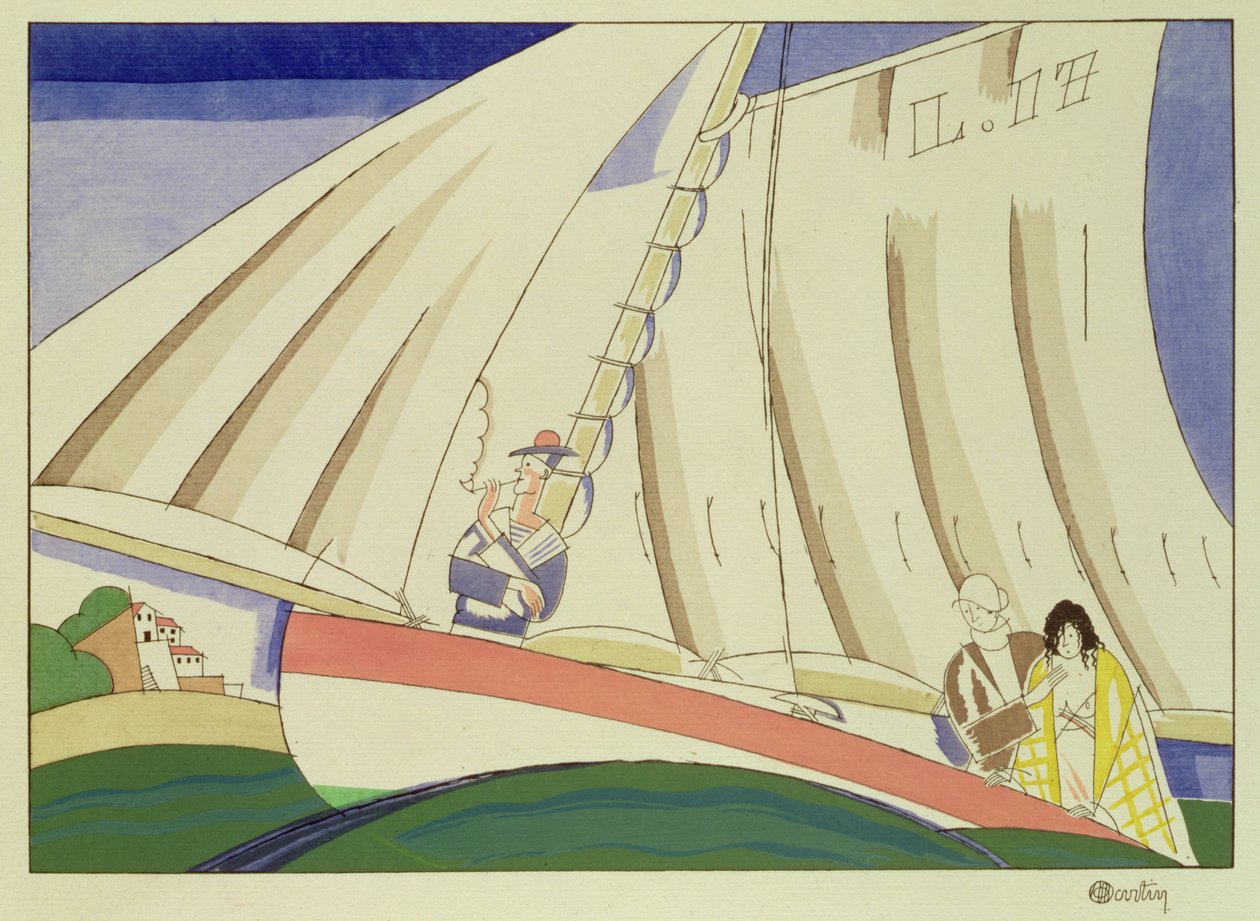 Navegación, c.1920 de Charles Martin