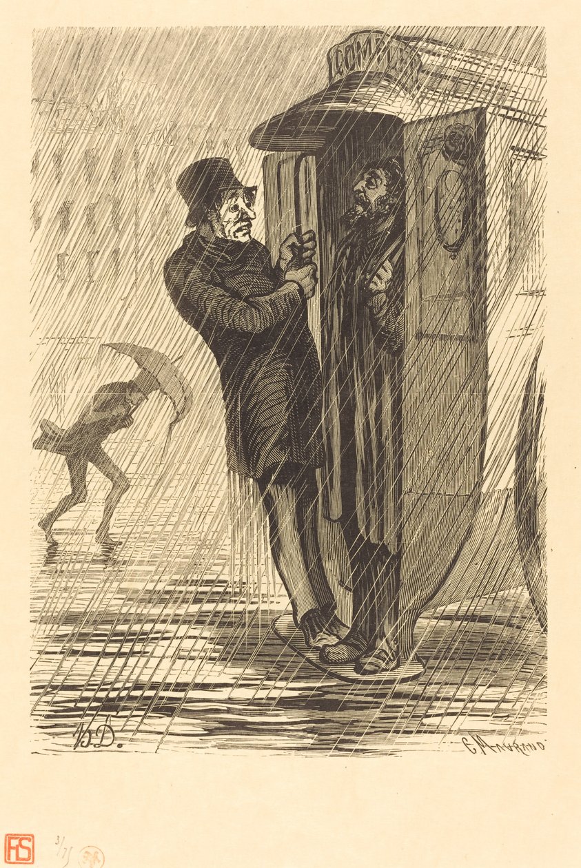 ¡Completo! de Charles Maurand after Honoré Daumier