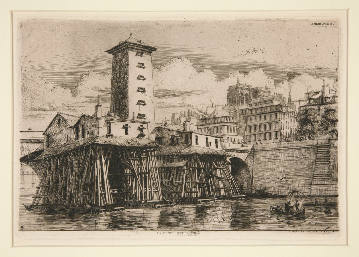 Bomba de Notre Dame de Charles Meryon