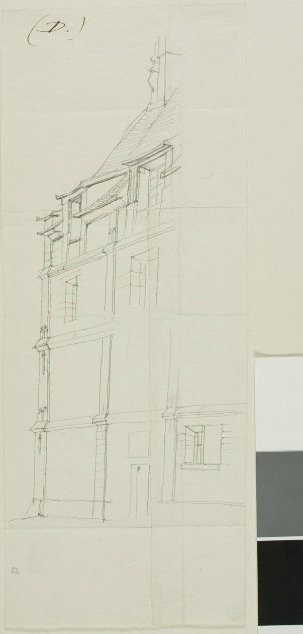 Rue des Toiles, Bourges de Charles Meryon
