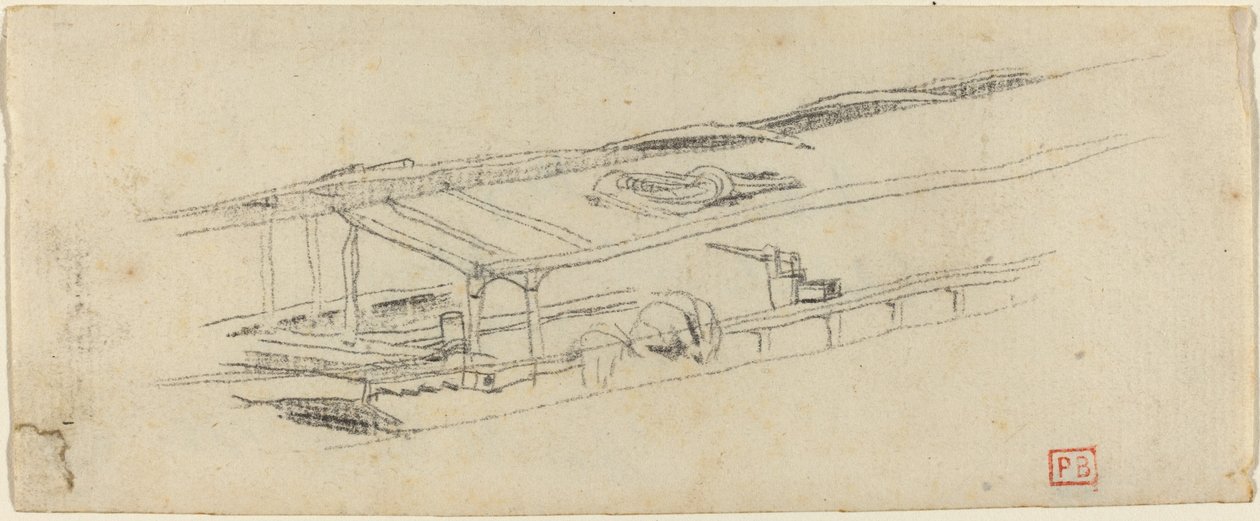 Estudio para "Le Petit Pont" de Charles Meryon