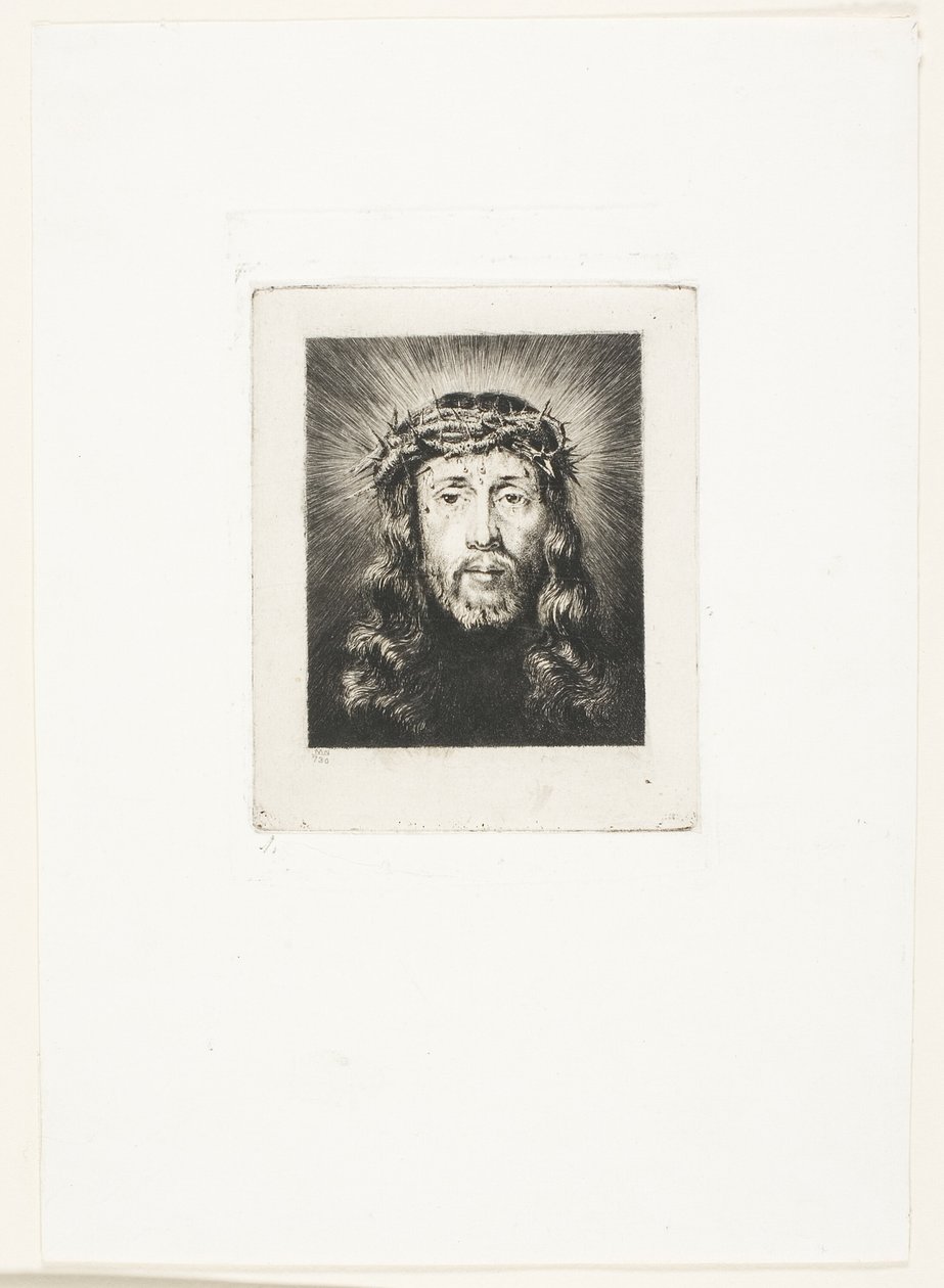 El rostro de Cristo de Charles Meryon