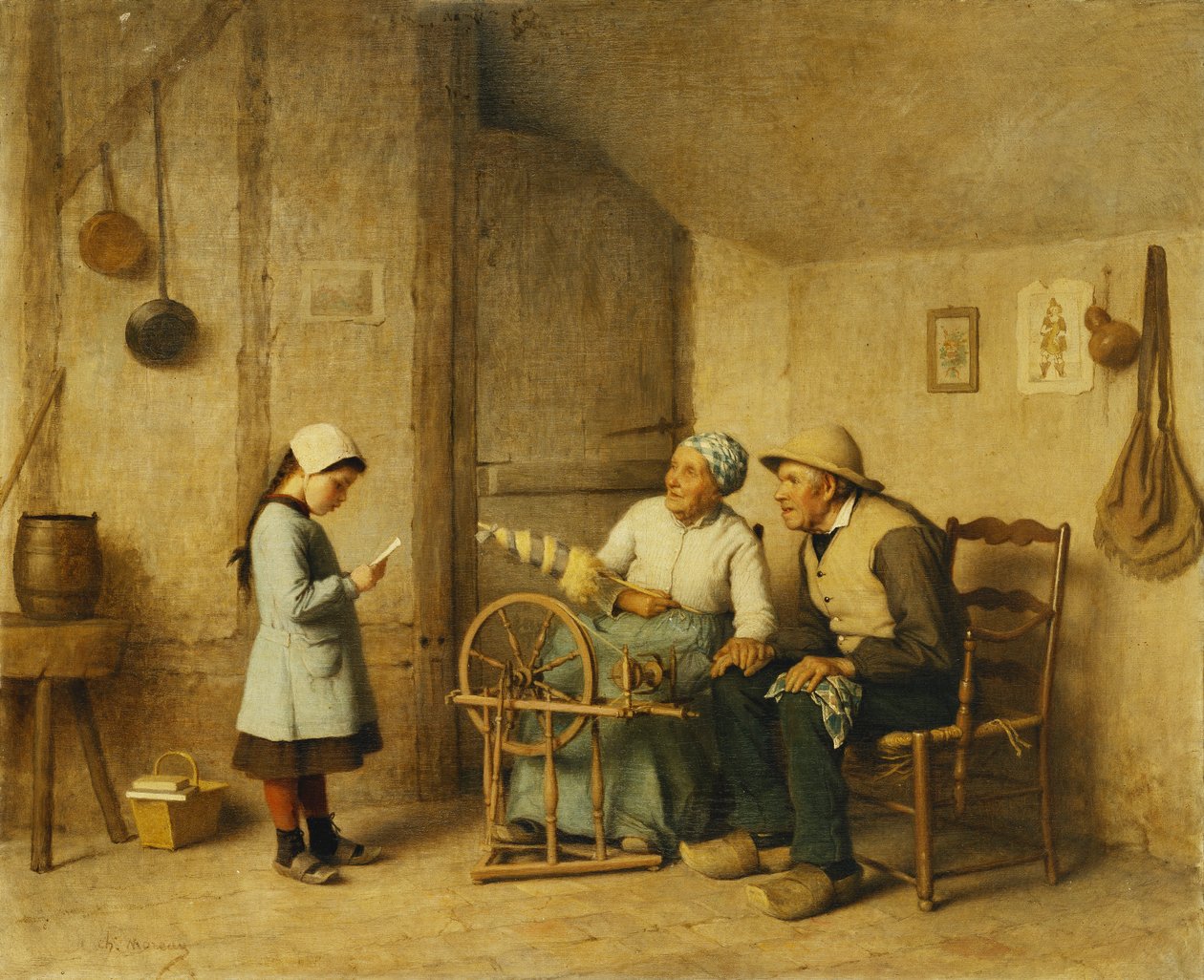 Los abuelos orgullosos de Charles Moreau