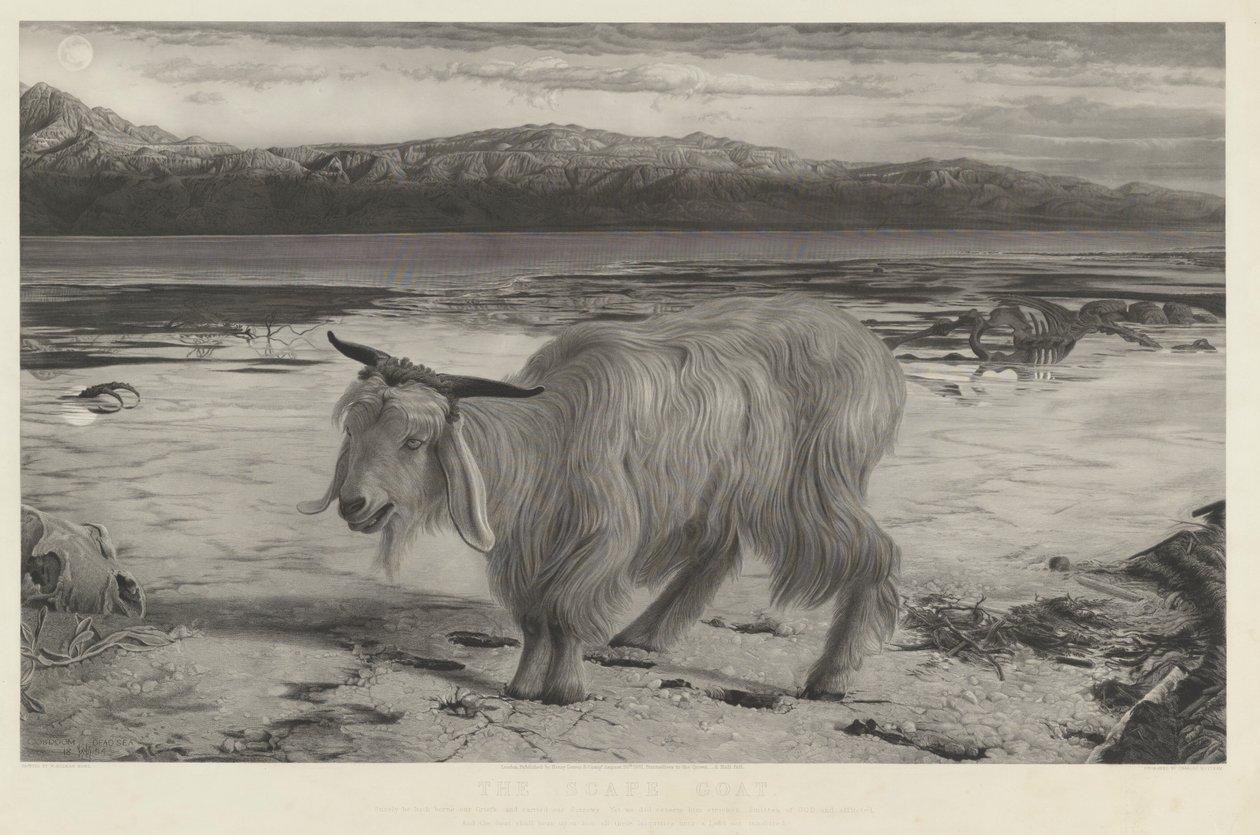 El chivo expiatorio de Charles Mottram after William Holman Hunt