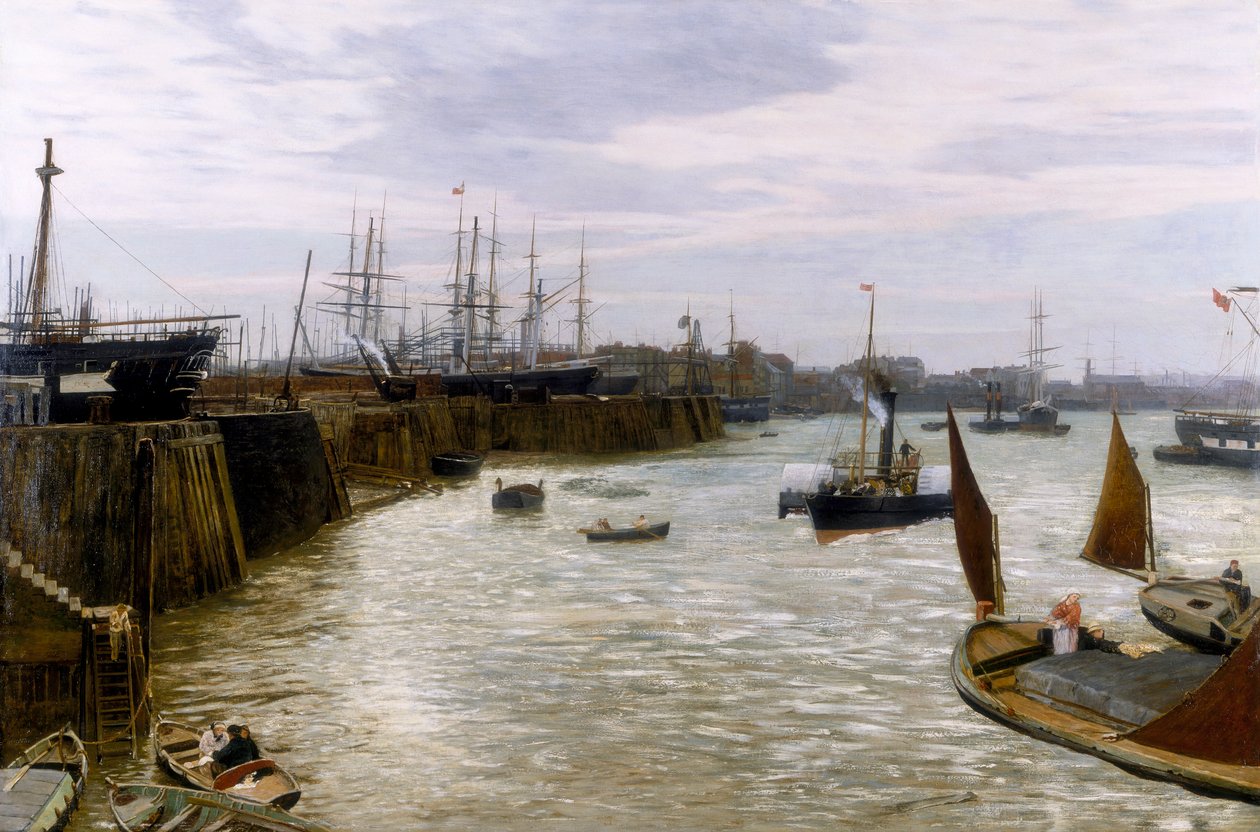 Blackwall, 1872 de Charles Napier Hemy