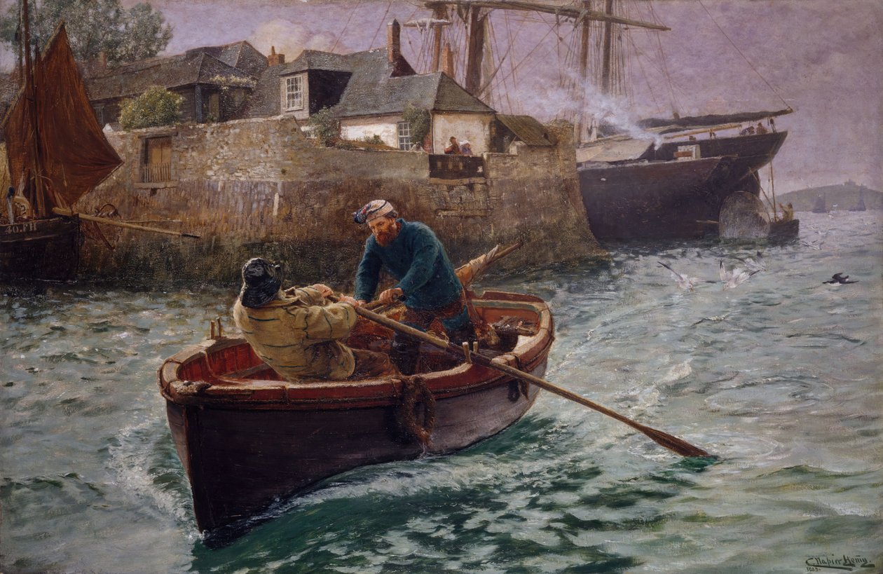 De vuelta a casa, 1885 de Charles Napier Hemy