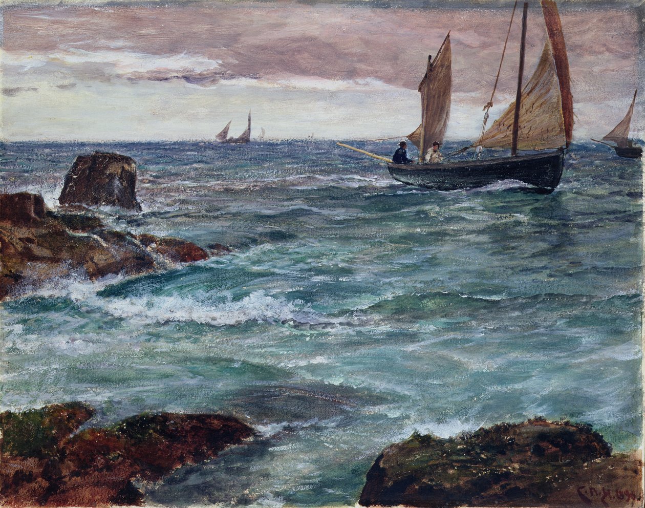 De vuelta a casa de Charles Napier Hemy