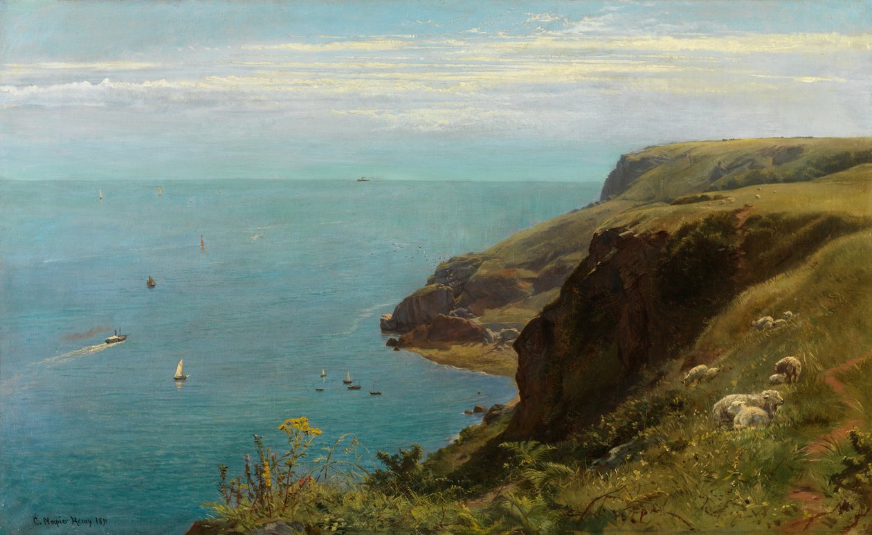 Costa del Mar, Torquay de Charles Napier Hemy
