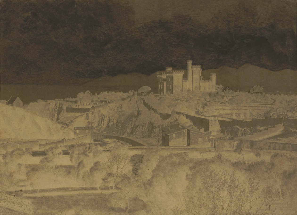 Castillo de Vallambrosa, Cannes,c. 1852 (foto) de Charles Nègre