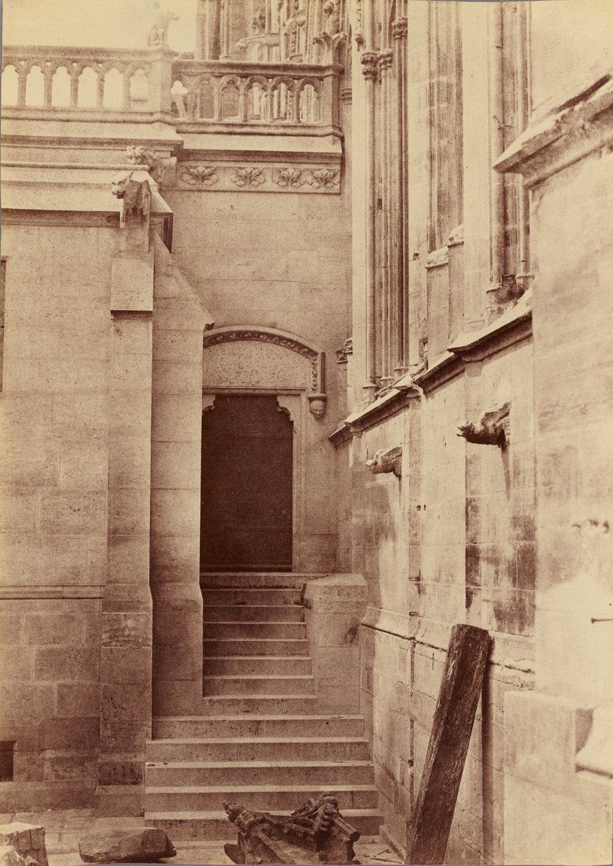 [Entrada a la Sacristía, Notre-Dame, París] de Charles Nègre