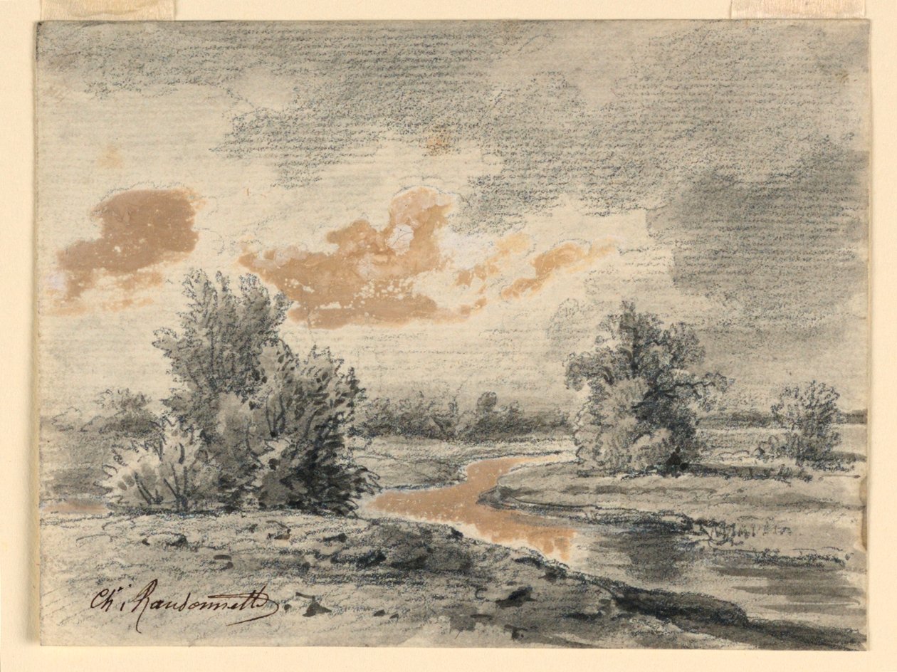Paisaje de Charles Nicolas Ransonnette