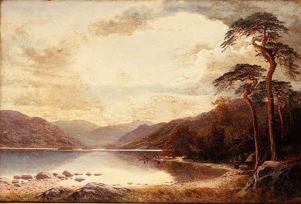 Vista del Lago Inferior, Killarney de Charles Pettit