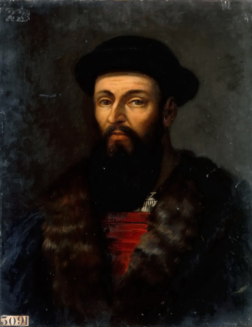 Retrato de Fernando de Magallanes 1470-1521 de Charles Philippe Lariviere