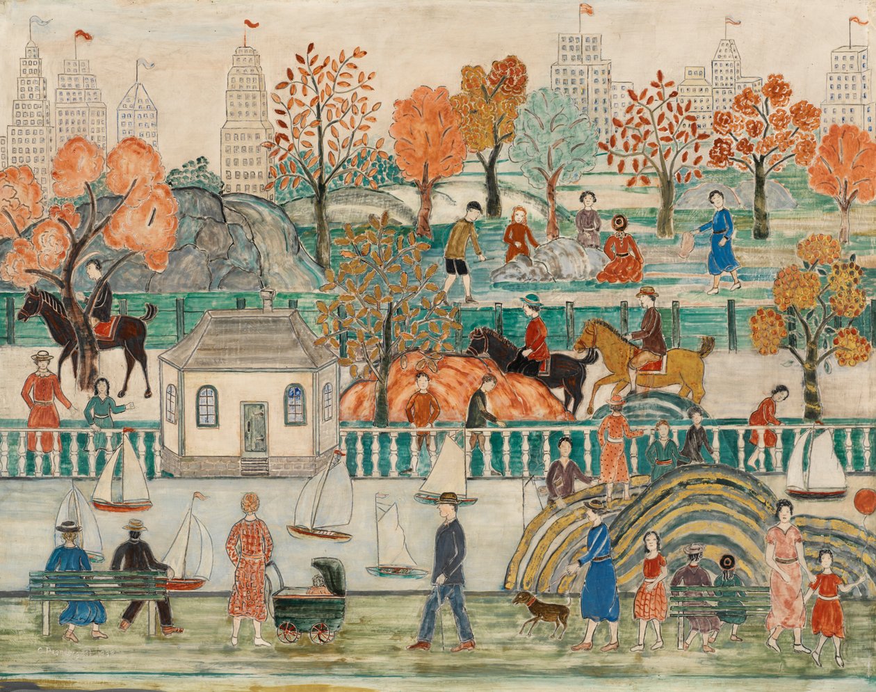 Parque Central de Charles Prendergast