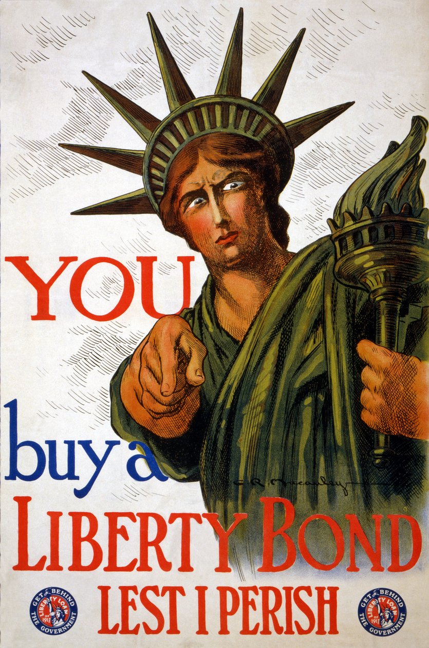 TÚ Compra un Bono de Libertad, 1917 de Charles Raymond Macauley
