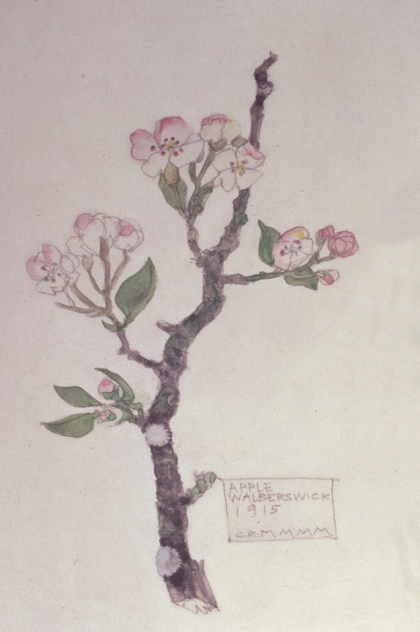 Manzana, Walberswick, 1915 de Charles Rennie Mackintosh