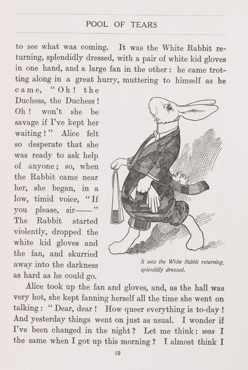 El Conejo Blanco espléndidamente vestido de Charles Robinson