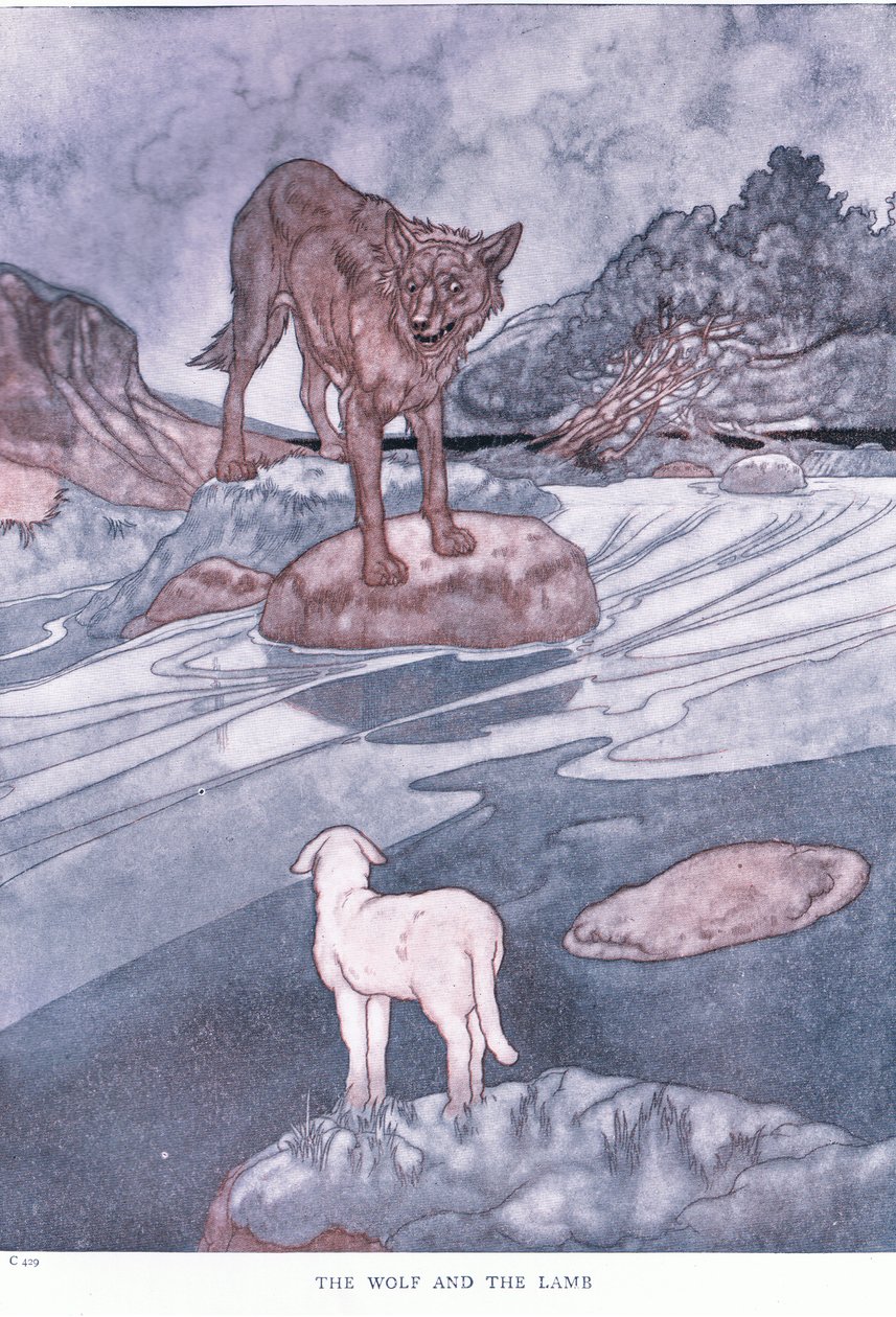 El lobo y el cordero de Charles Robinson