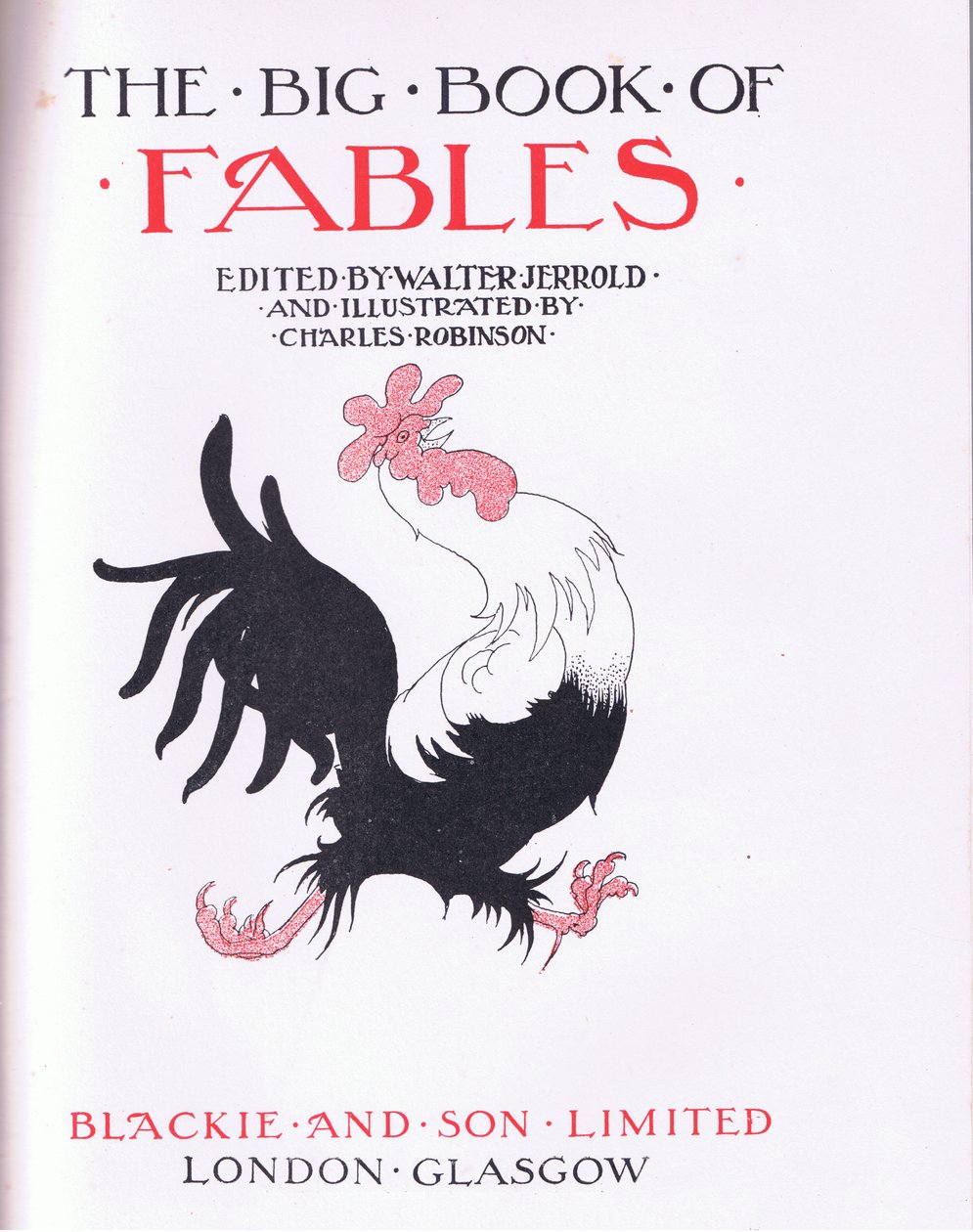 Página de título de Charles Robinson