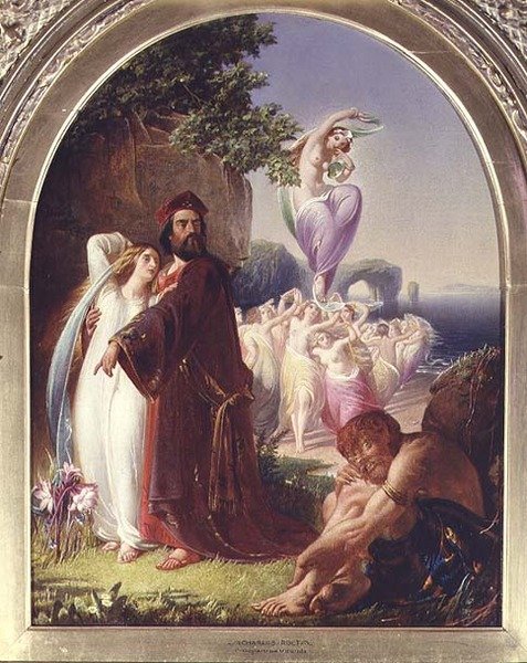 Próspero y Miranda de Charles Rolt