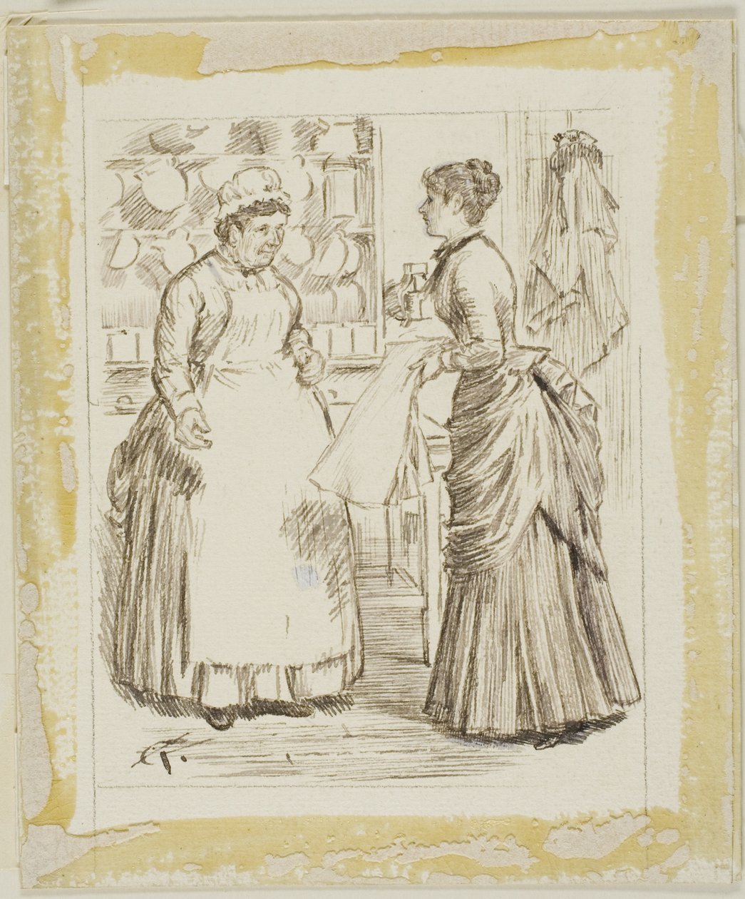 En la cocina de Charles Samuel Keene