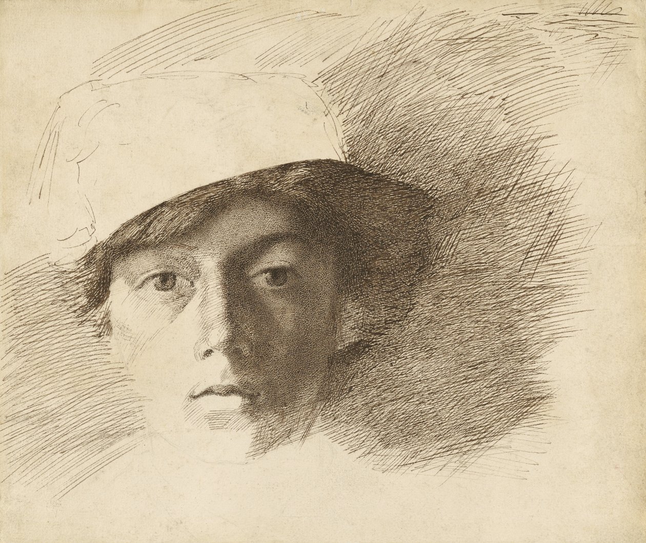 Autorretrato de Charles Samuel Keene