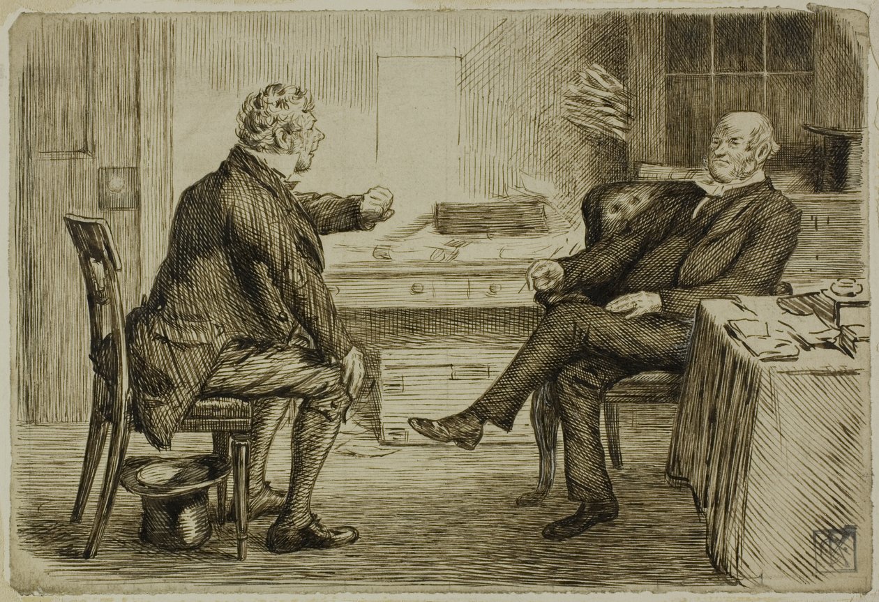 Abogado y Cliente de Charles Samuel Keene