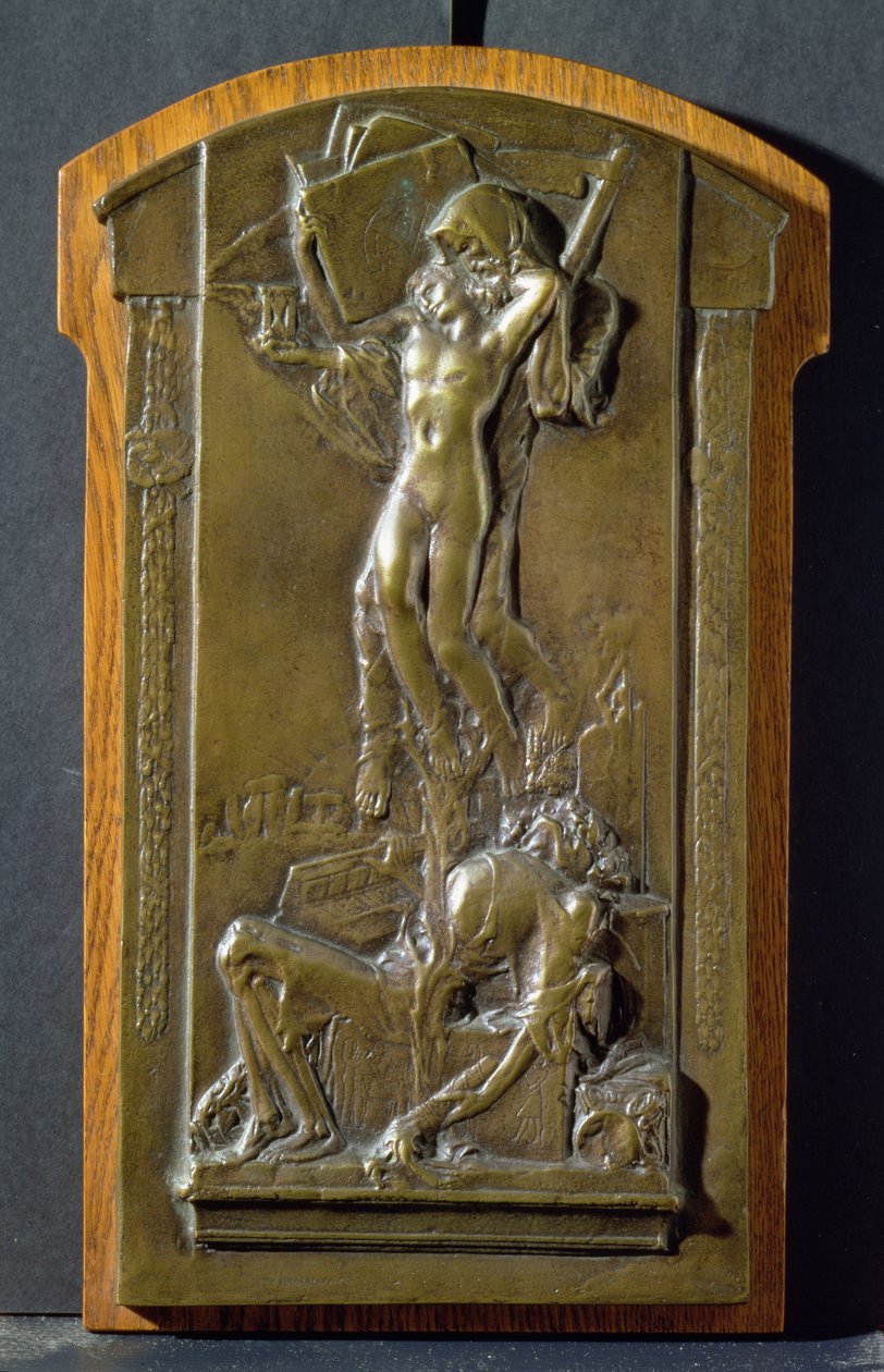 La muerte y la doncella, c.1911-12 de Charles Sergeant Jagger