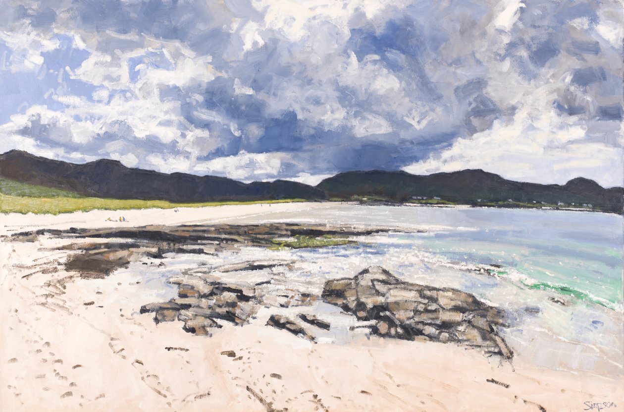 Sanna Shore, 2017 (óleo sobre lienzo) de Charles Simpson