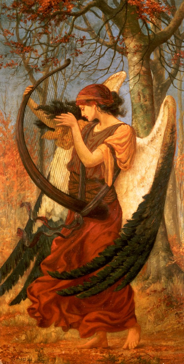 El despertar de Titania, 1896 de Charles Sims