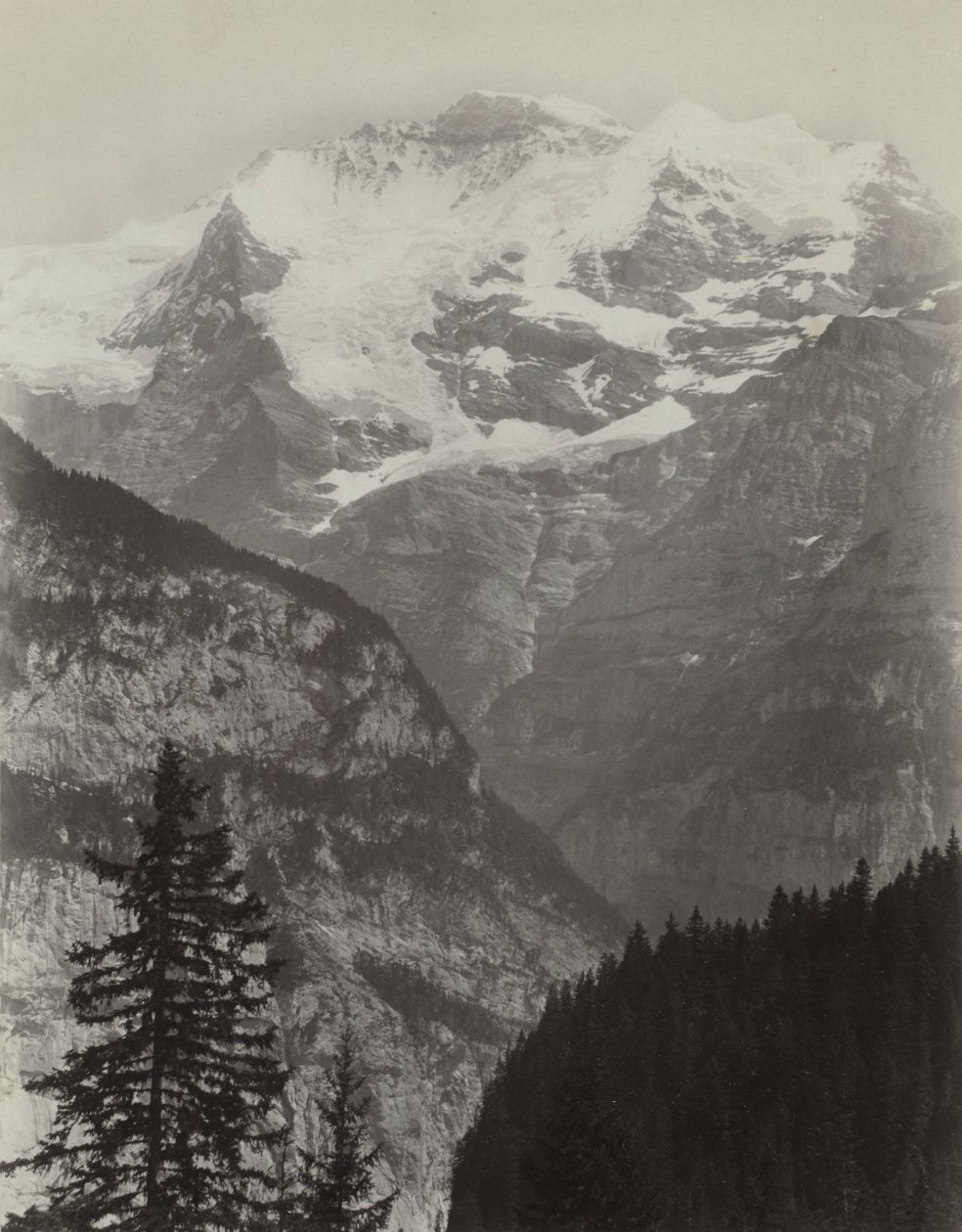 Jungfrau, View from Mürren, Switzerland de Charles Soulier