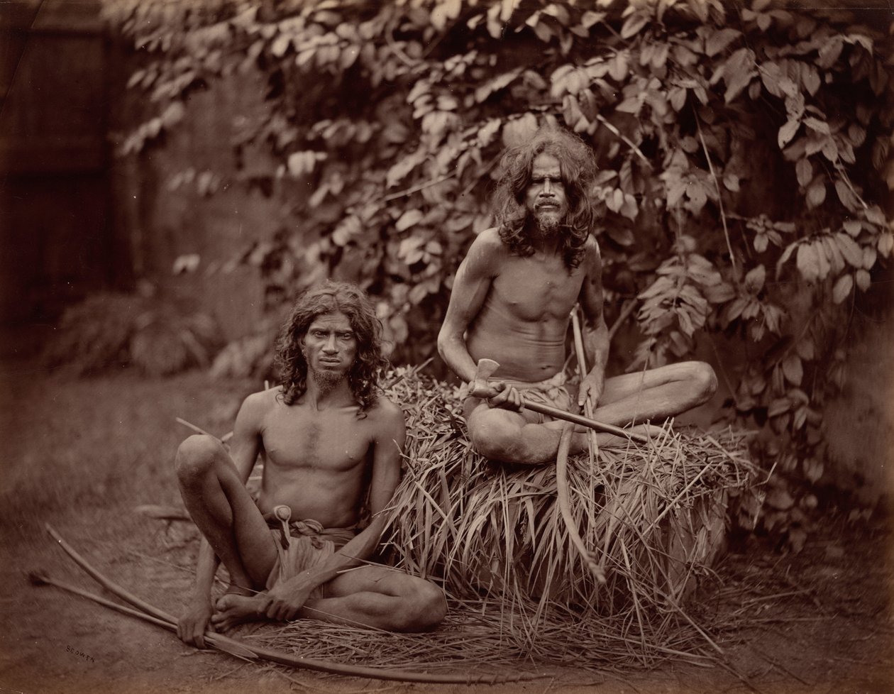 Veddahs, c. 1870 (foto) de Charles T Scowen & Co