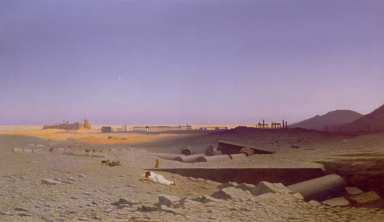 Ruinas de Palmira, 1839 de Charles Theodore Frere
