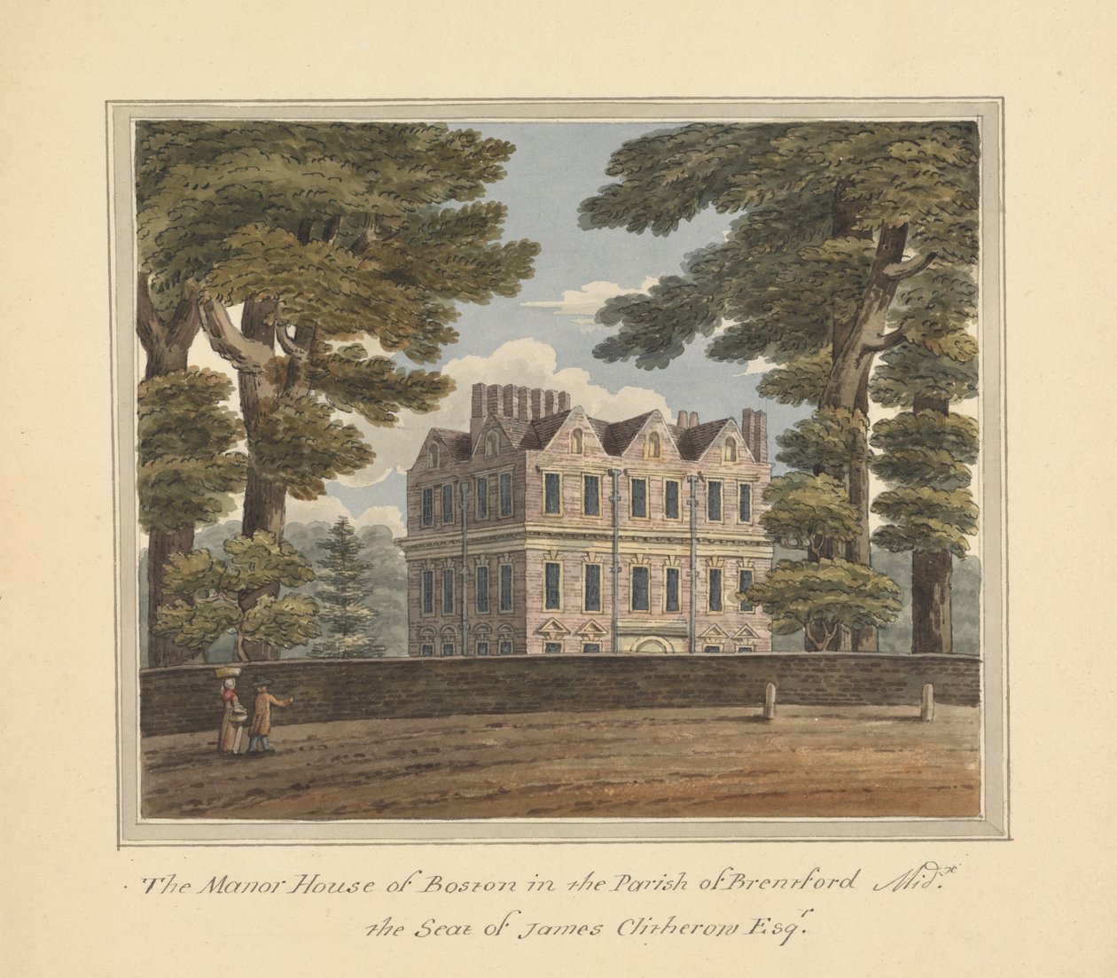 Boston Manor, Brentford, Middlesex de Charles Tomkins