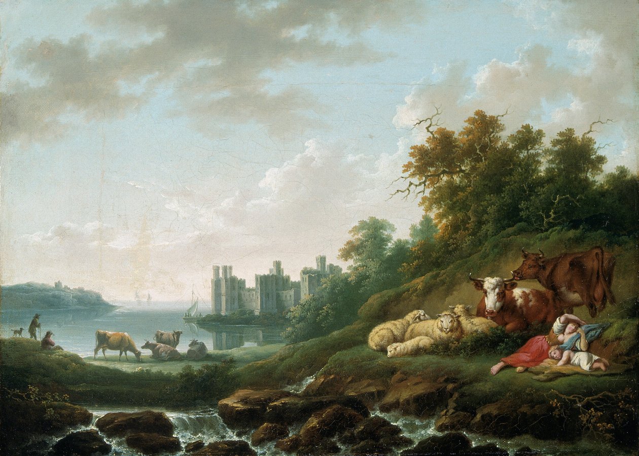 Castillo de Caernarvon, 1783-1840 de Charles Towne