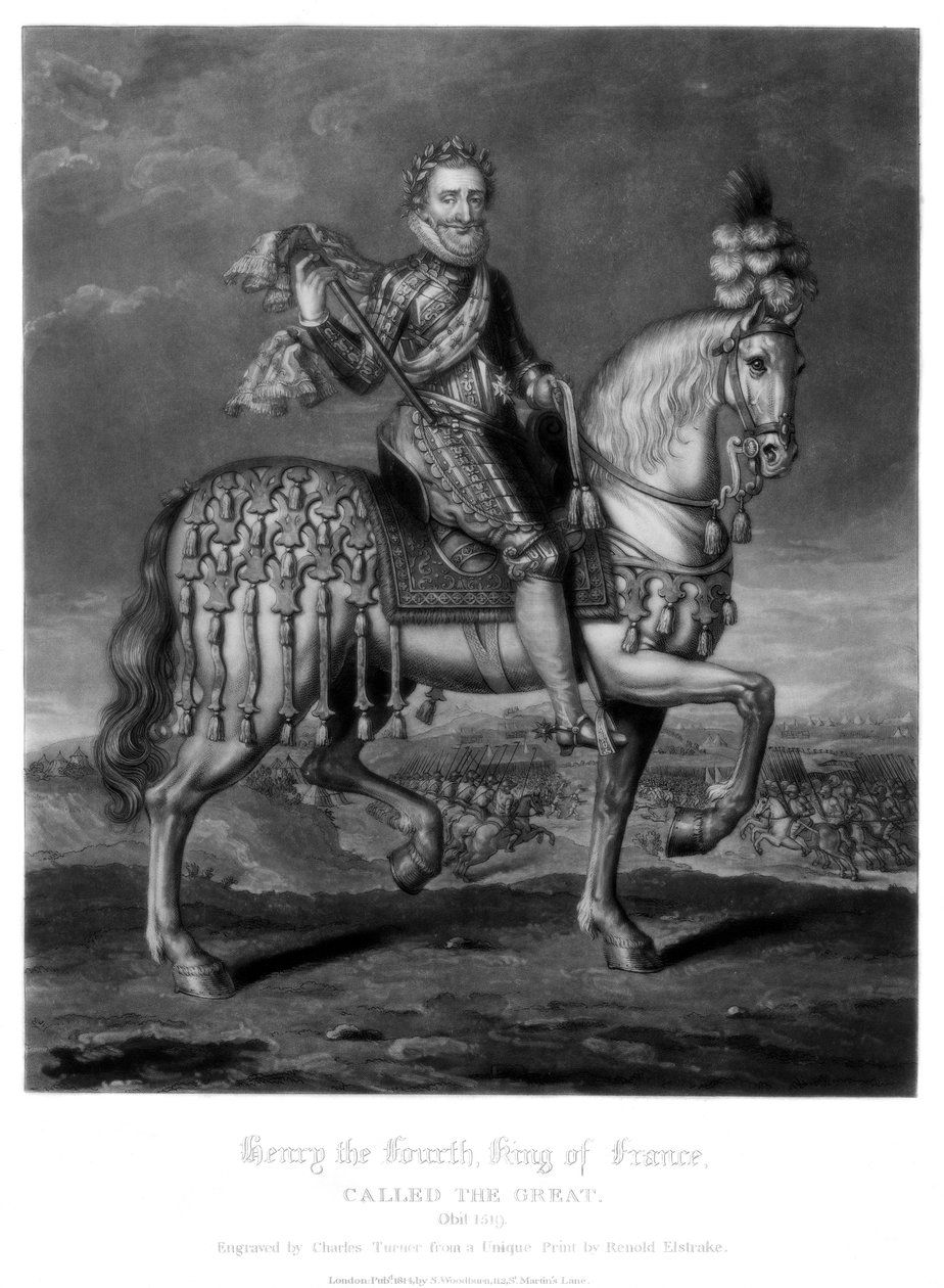 Enrique IV, Rey de Francia, 1816 de Charles Turner