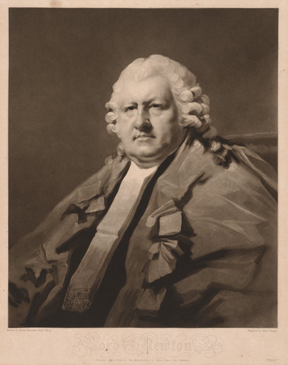 Lord Newton de Charles Turner