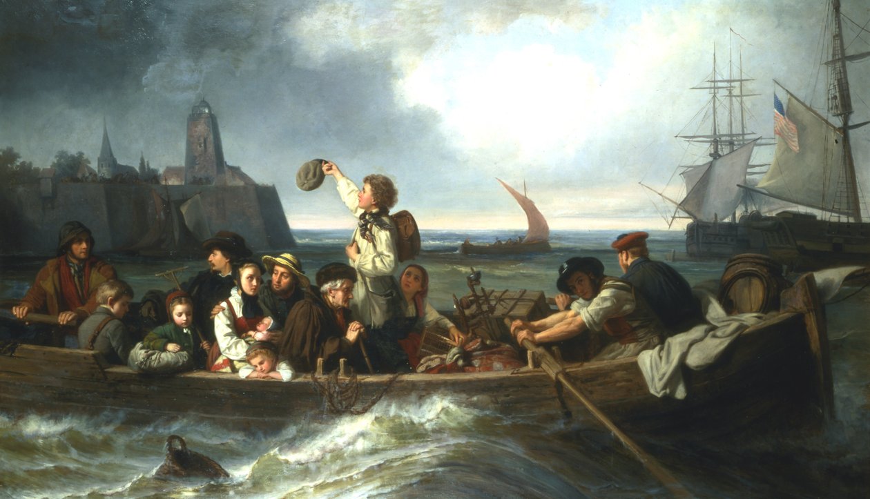 Emigración a América, siglo XIX de Charles Volkmar