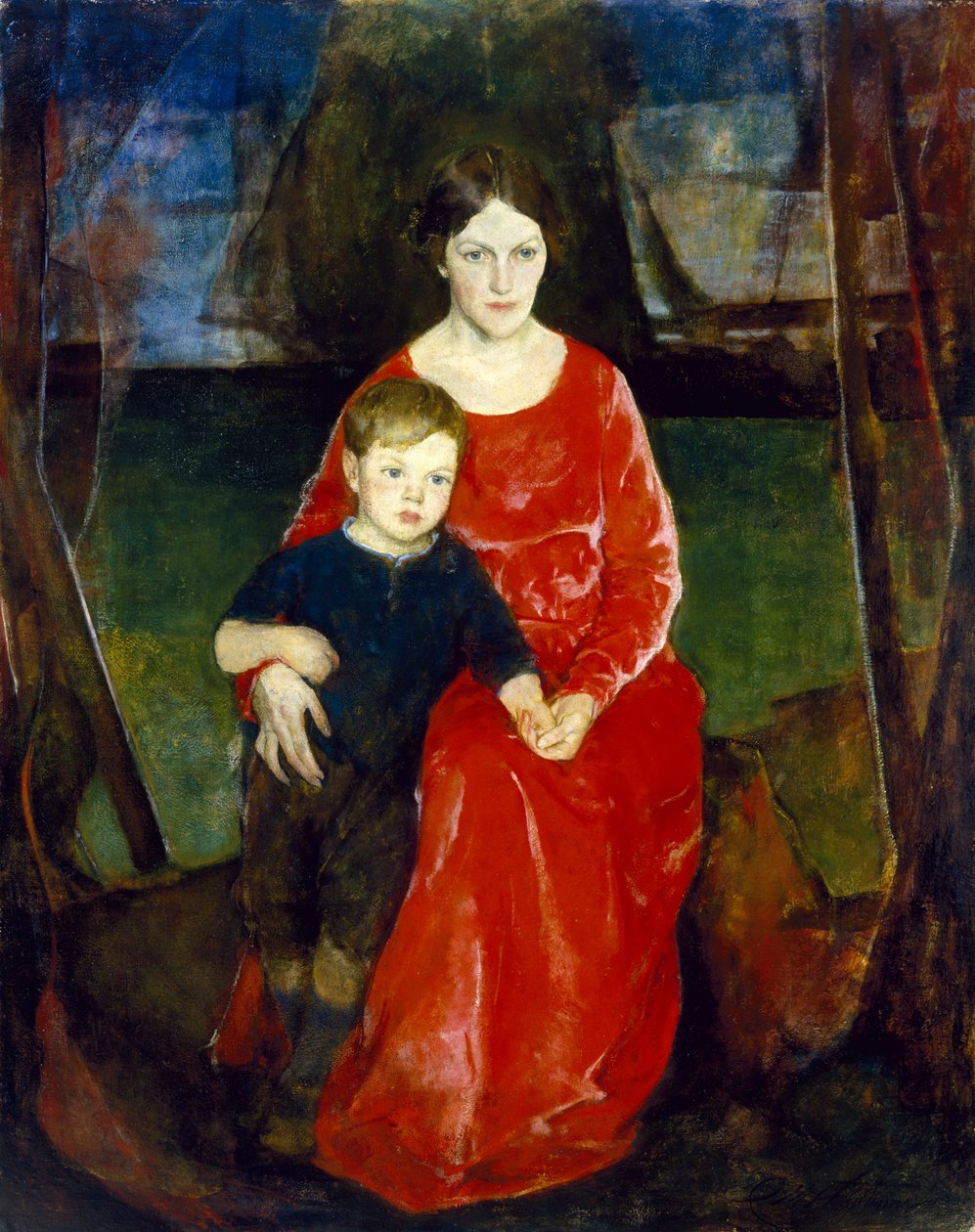 Maternidad americana, 1922 de Charles Webster Hawthorne