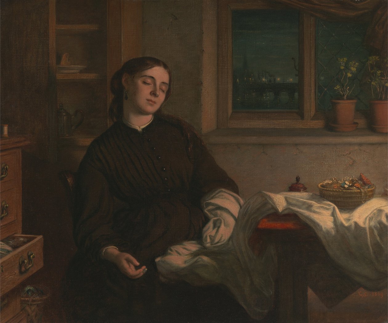 Sueños de hogar de Charles West Cope