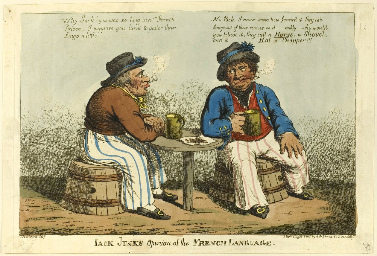 La opinión de Jack Junk sobre la lengua francesa de Charles Williams