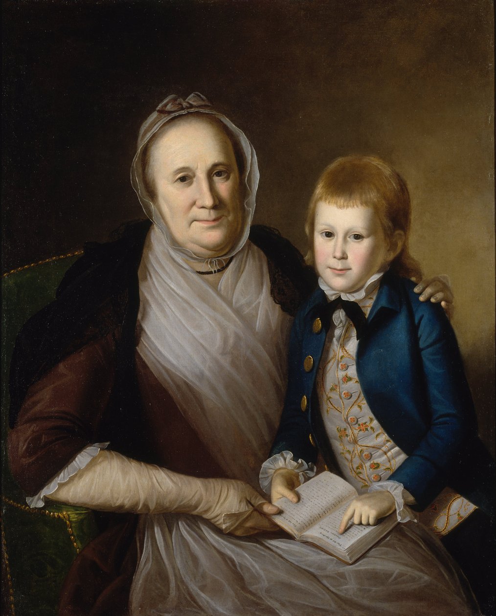 Sra. de James Smith y nieto de Charles Willson Peale