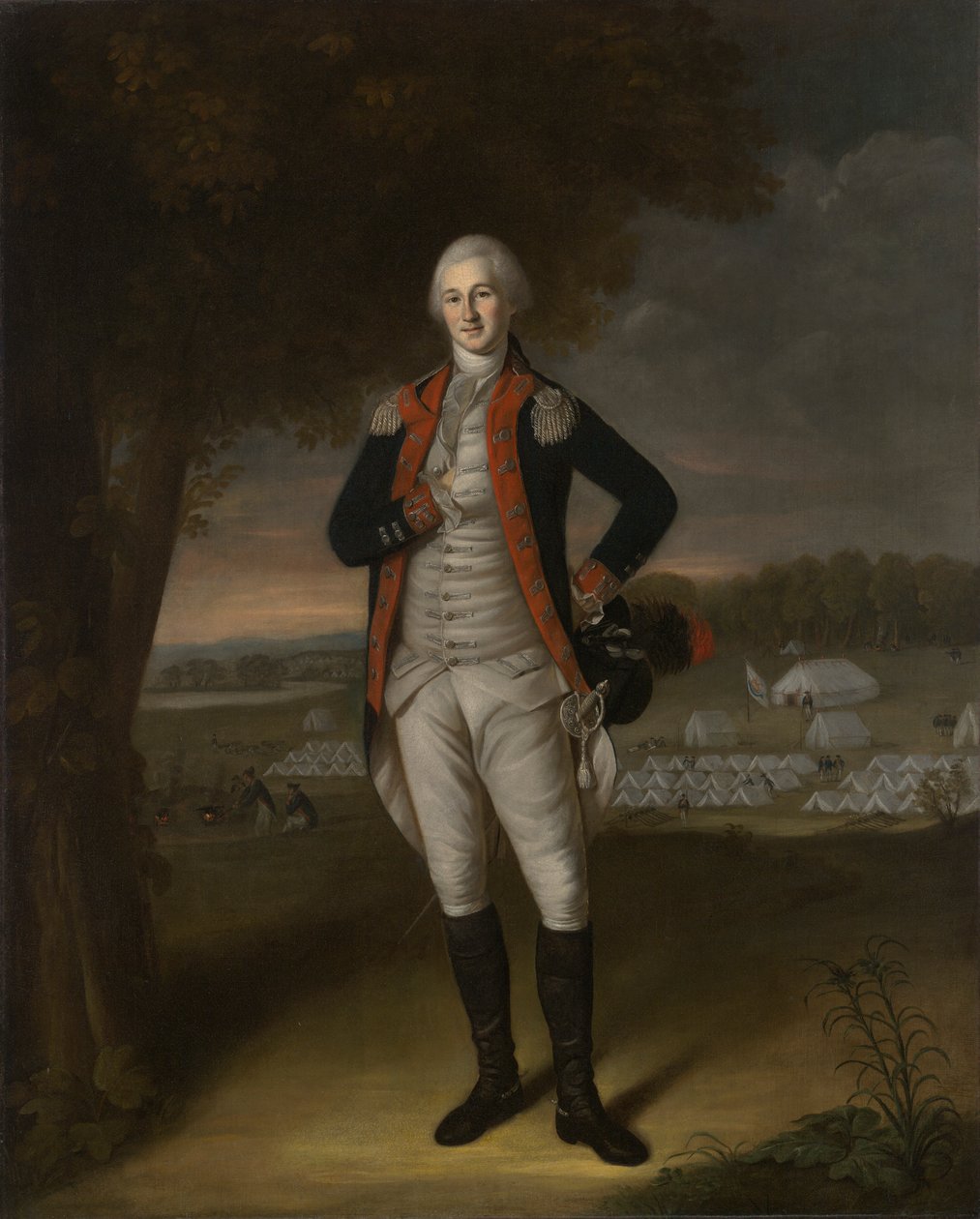 Gualterio Estuardo (1756-1796) de Charles Willson Peale