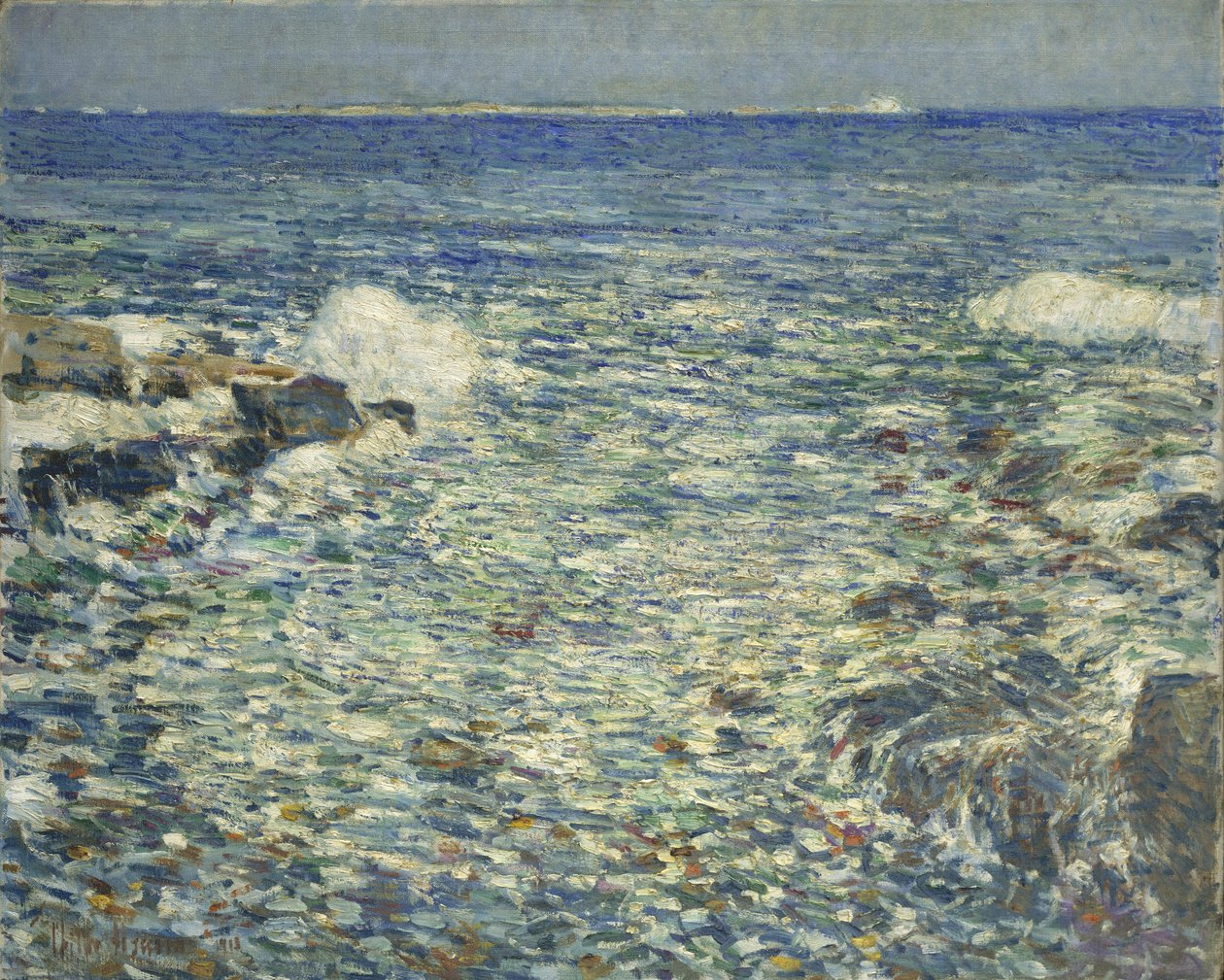 Olas, Islas de Shoals de Childe Hassam
