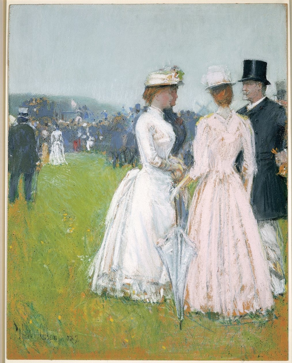 En el Gran Premio de París de Childe Frederick Hassam