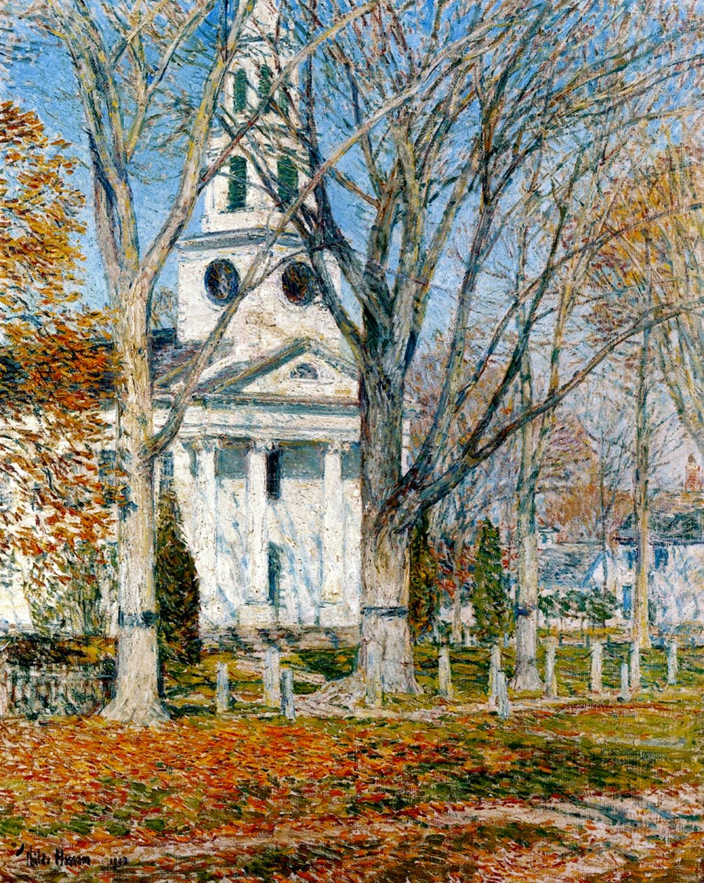 Iglesia de Old Lyme de Childe Frederick Hassam