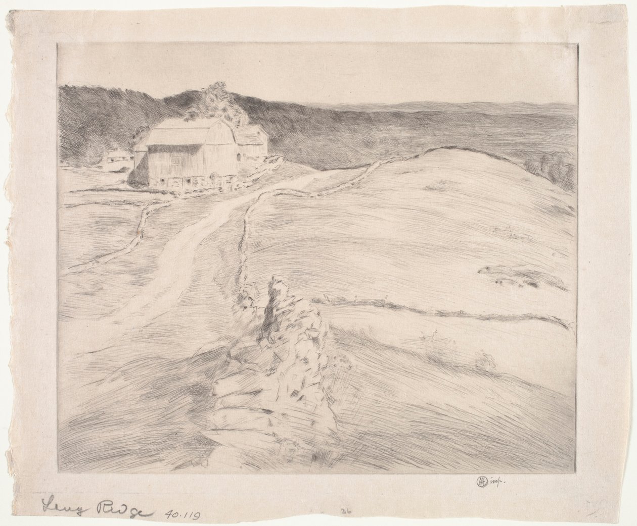 Cresta larga de Childe Frederick Hassam